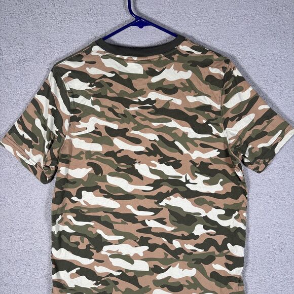 Puma T Shirt Men’s Size M Athletic Fit Camo Stretch Logo - Picture 11 of 11